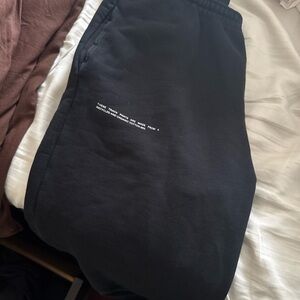 Pangaia Midnight Black Joggers